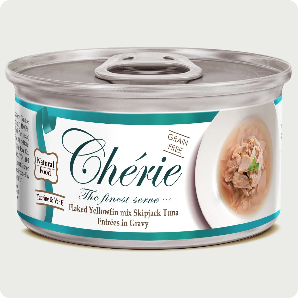 Chérie Signature Gravy Tuna in gravy 80g.