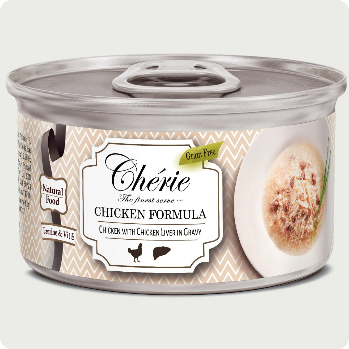 Chérie Signature Gravy Chicken in Gravy adding Chicken Liver 80g.