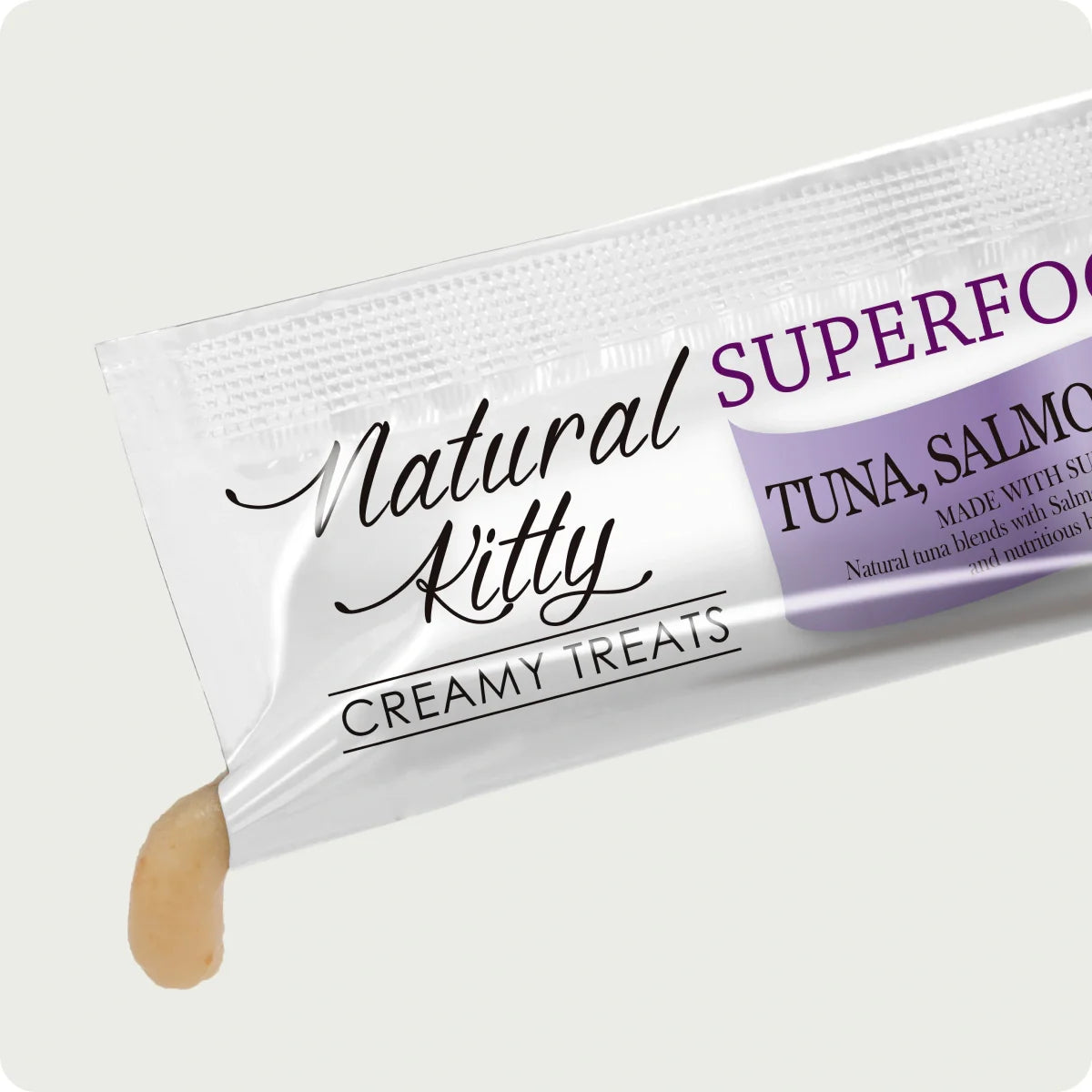 Natural Kitty Creamy Treats Tuna, Salmon & Blueberry