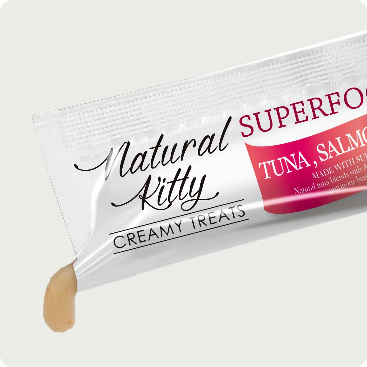 Natural Kitty Creamy Treats Tuna, Salmon & Cranberry