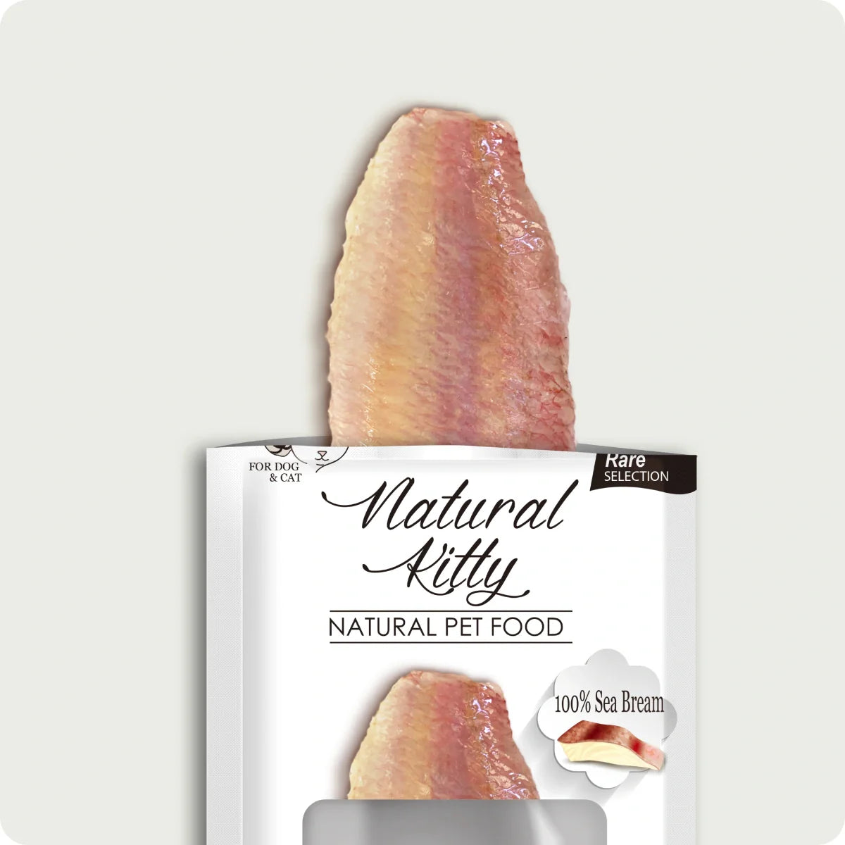 Natural Kitty Fillets Steamed sea bream