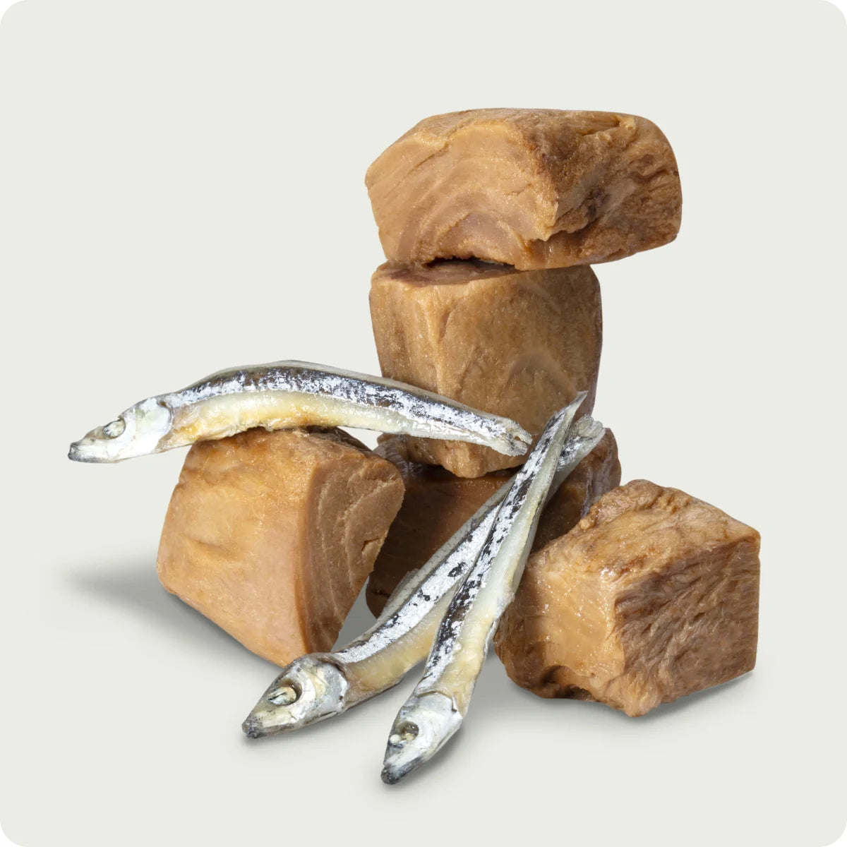 Natural Kitty Meaty Cubes 100% tuna & anchovy