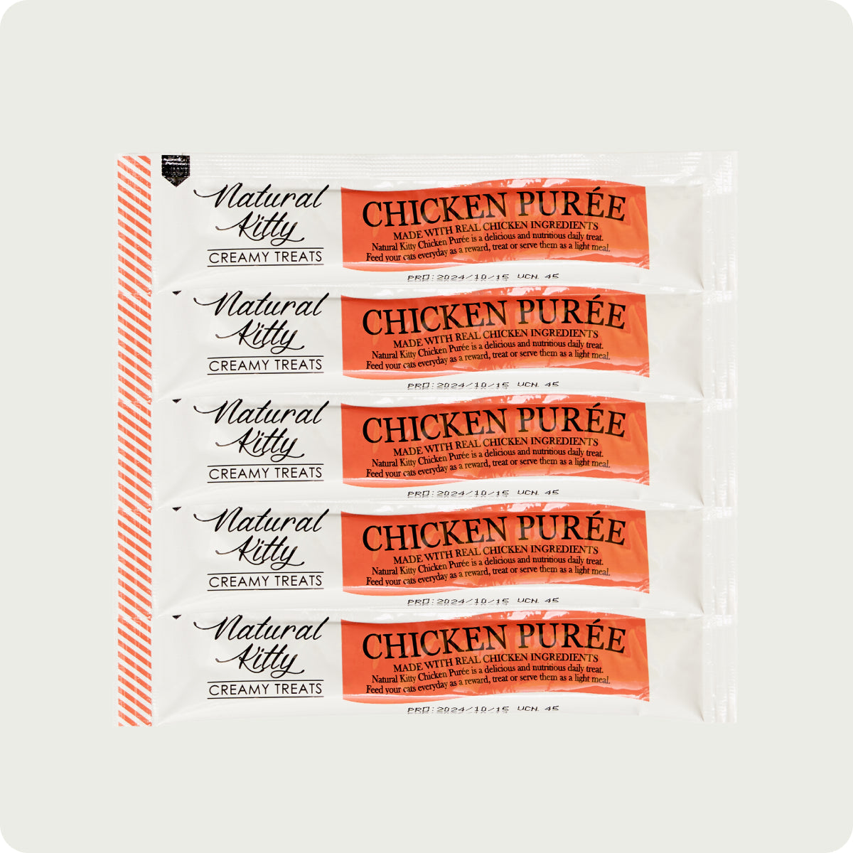 Natural Kitty Functional Creamy Treat - Chicken purée - Weight Control. Sterilized