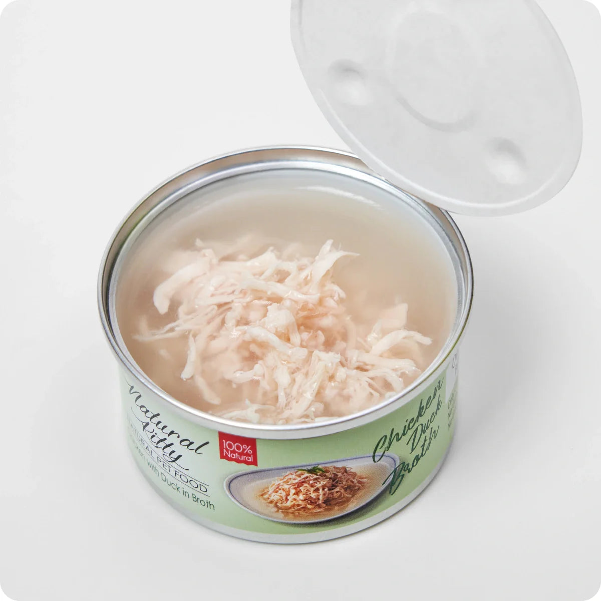 Natural Kitty Broth Series Chicken with Duck in Broth