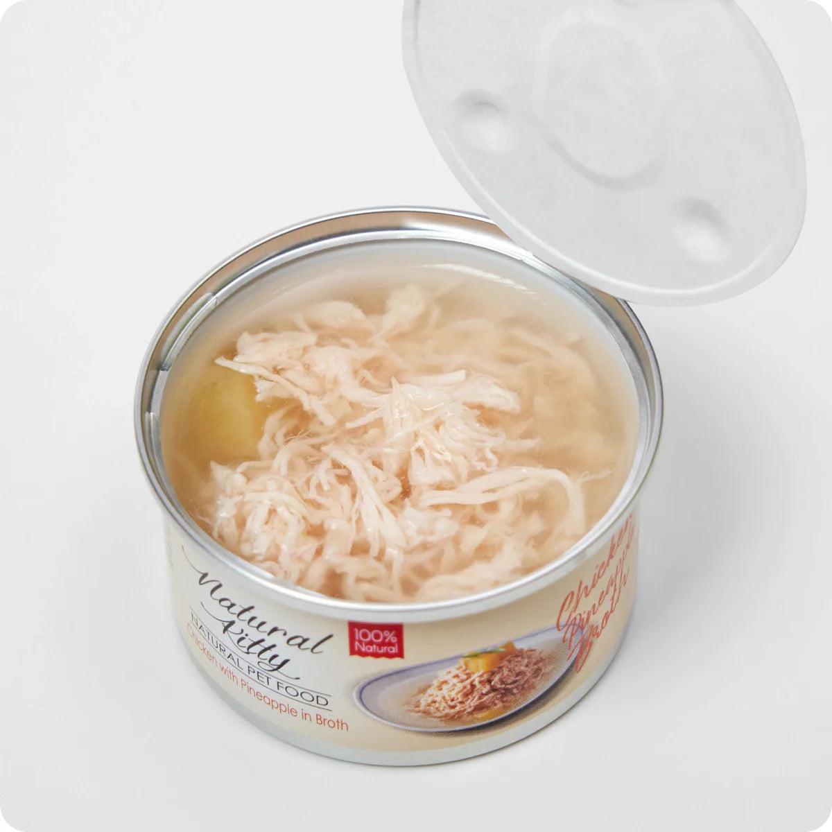 Natural Kitty Broth Series Сhicken with Pineapple in Broth