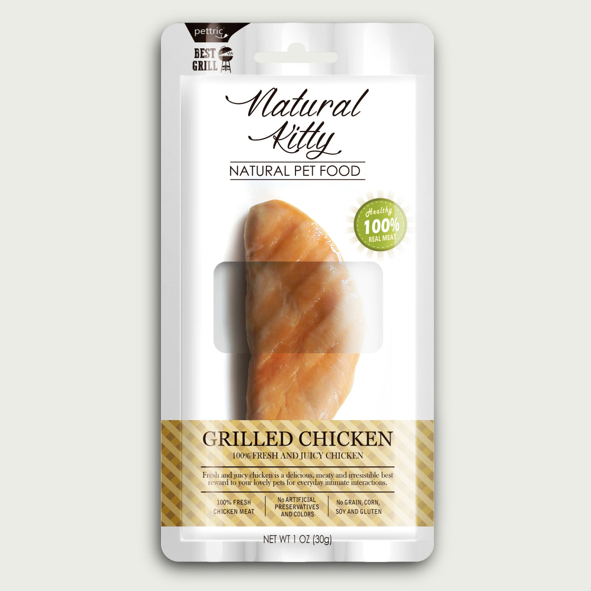 Natural Kitty Fillets Grilled Chicken