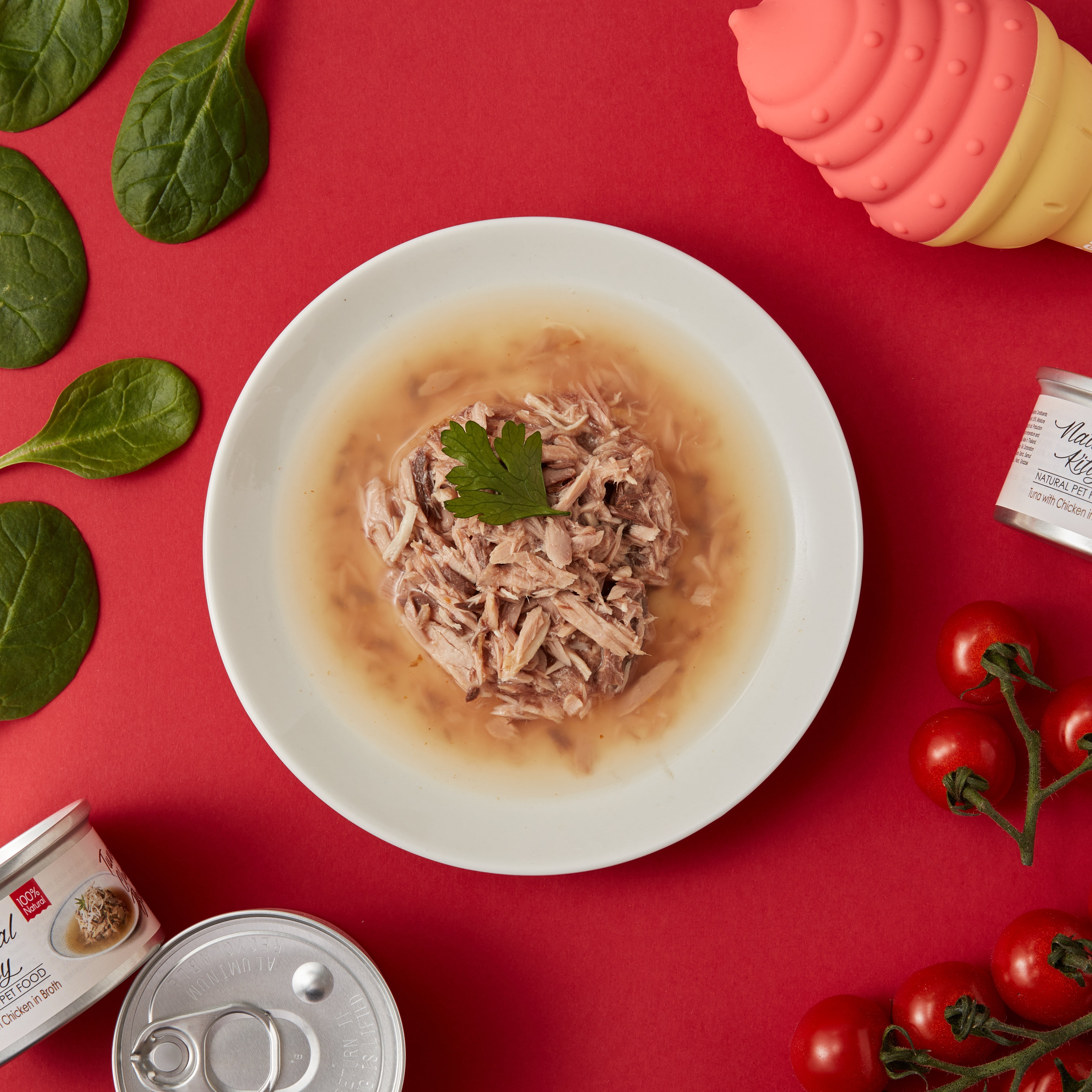 Natural Kitty Broth Series Tuna with Chicken in Broth