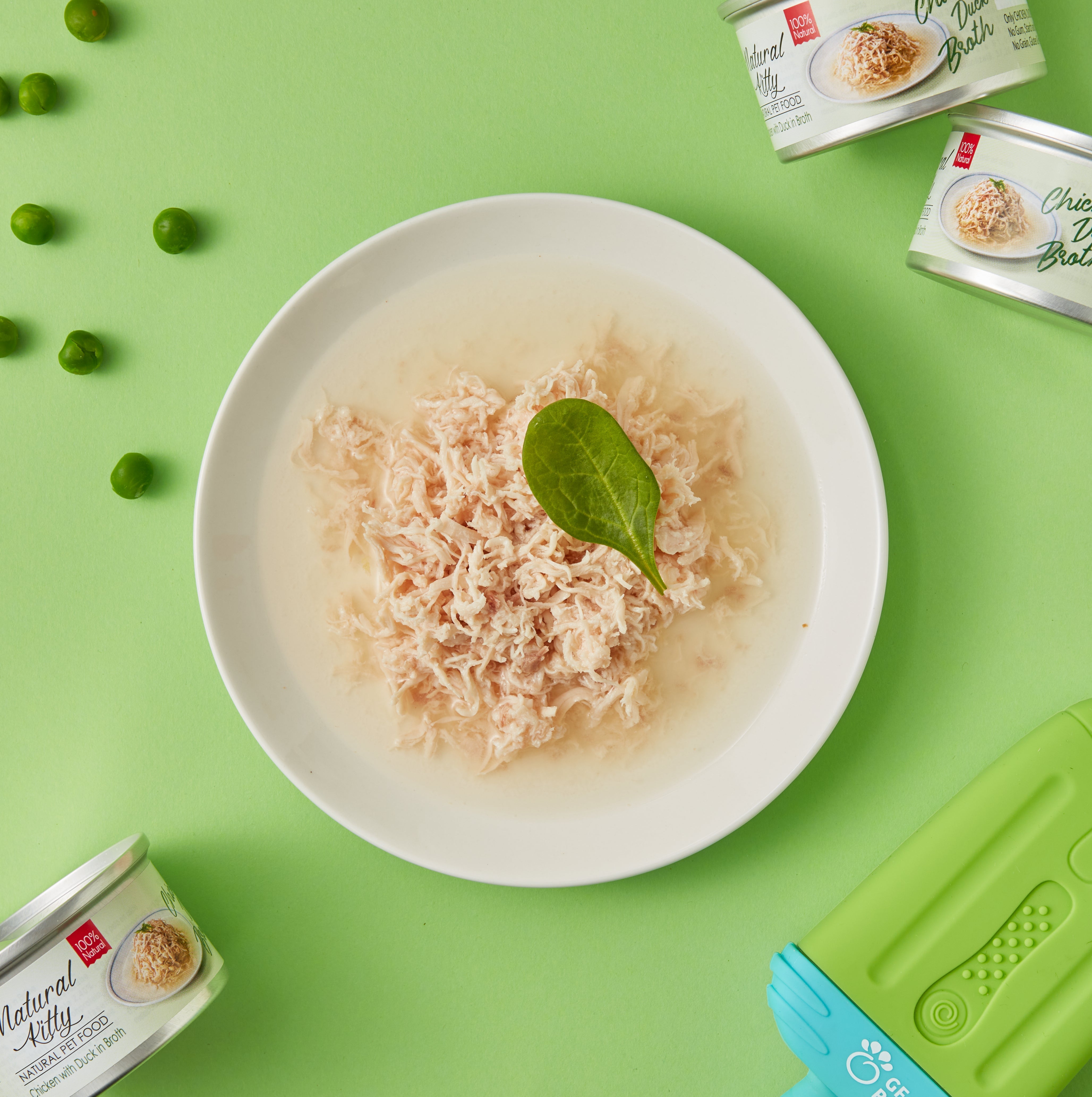 Natural Kitty Broth Series Chicken with Duck in Broth